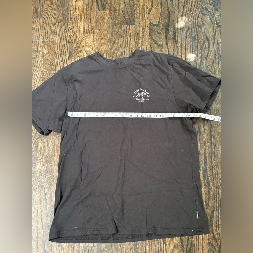 Billabong Black Short Sleeve Tee XL - Picture 7 of 8